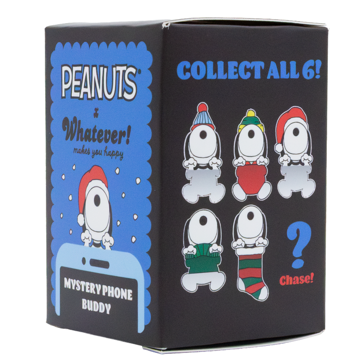 Whatever! Makes You Happy Peanuts Winter Snoopy Mystery Box Phone Buddies