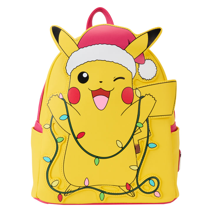 Loungefly Pokemon Holiday Pikachu Light Up Mini Backpack