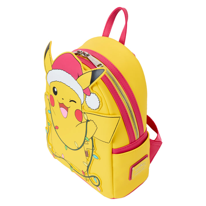 Loungefly Pokemon Holiday Pikachu Light Up Mini Backpack