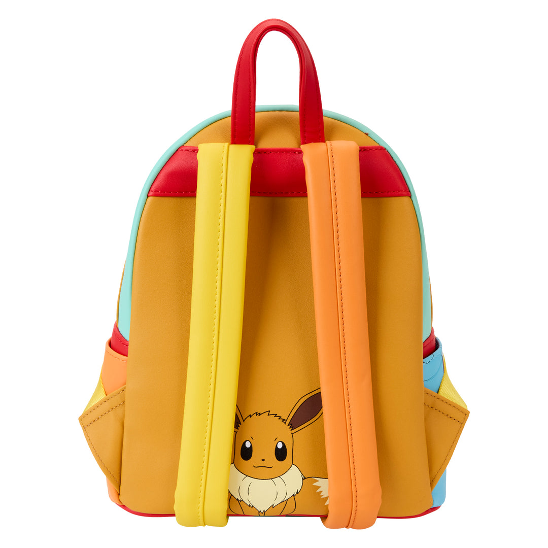 Loungefly Pokemon Color Block Mini Backpack