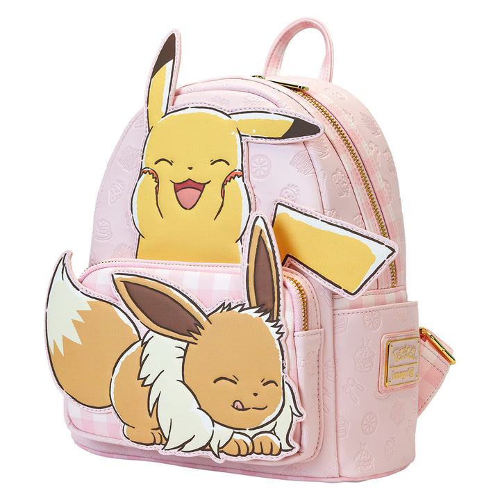 Loungefly Pokemon Cafe Pikachu & Eevee Mini Backpack