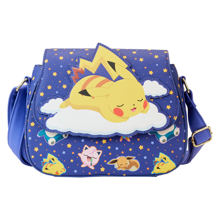 Pokemon Sleeping Pikachu & Friends Crossbody