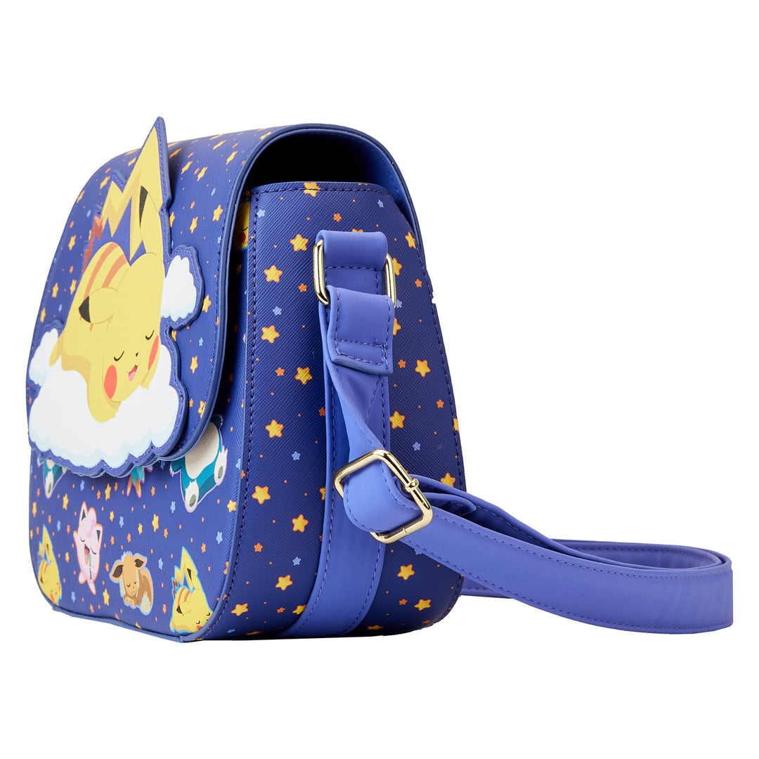 Pokemon Sleeping Pikachu & Friends Crossbody