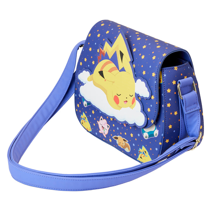 Pokemon Sleeping Pikachu & Friends Crossbody