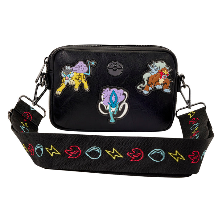 Loungefly Pokémon Legendary Beasts Sling Crossbody Bag with Coin Bag