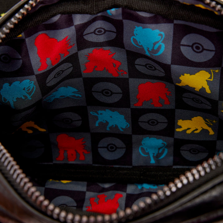 Loungefly Pokémon Legendary Beasts Sling Crossbody Bag with Coin Bag