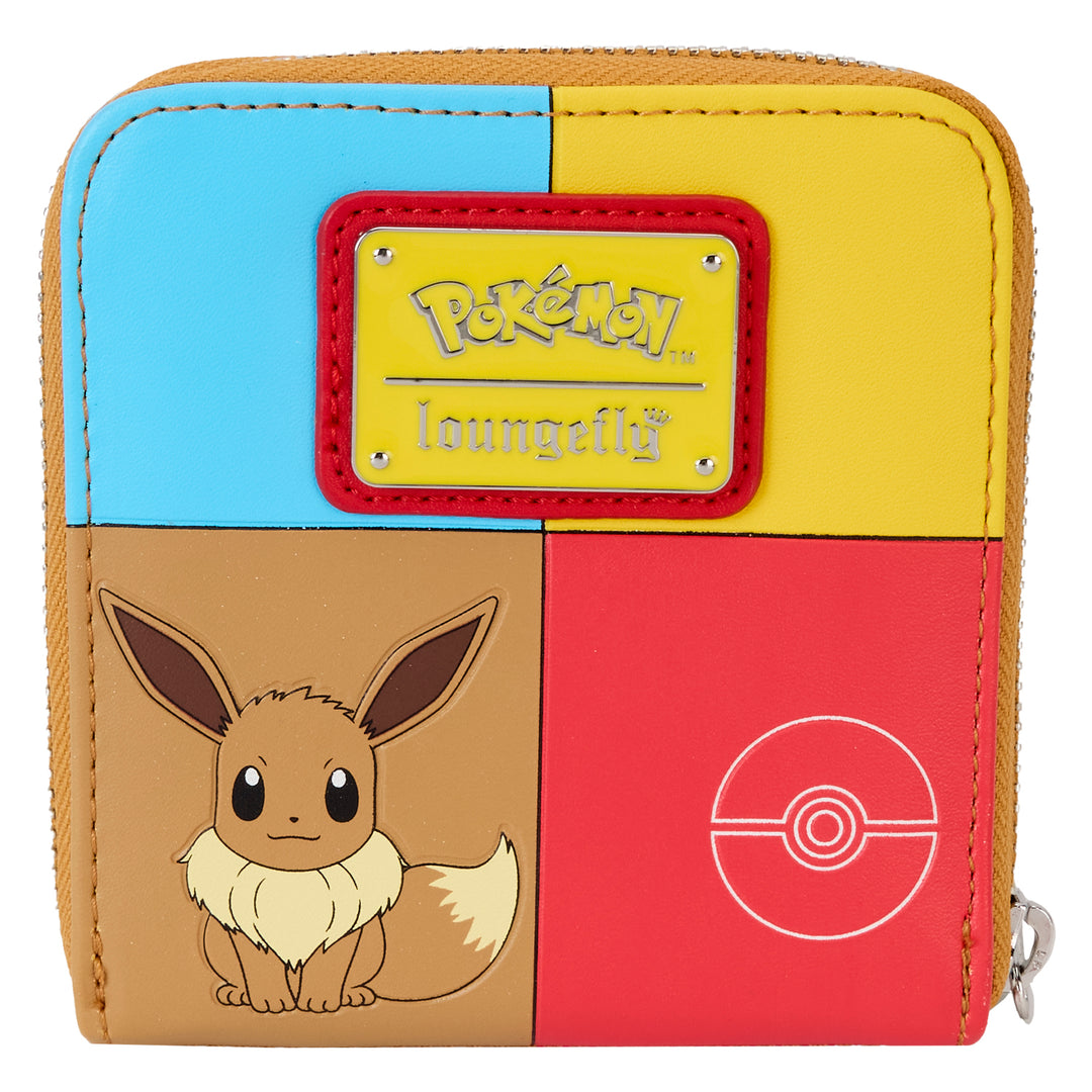 Loungefly Pokemon Color Block Wallet