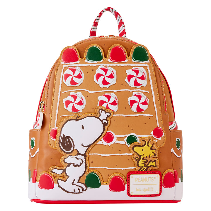 Peanuts Snoopy Gingerbread House Mini Backpack