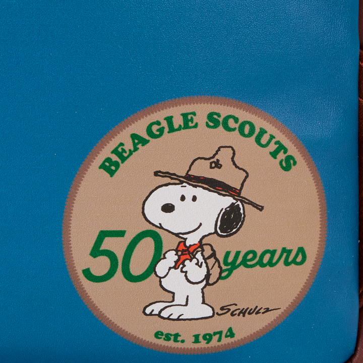 Loungefly Peanuts Beagle Scouts 50th Anniversary Mini Backpack