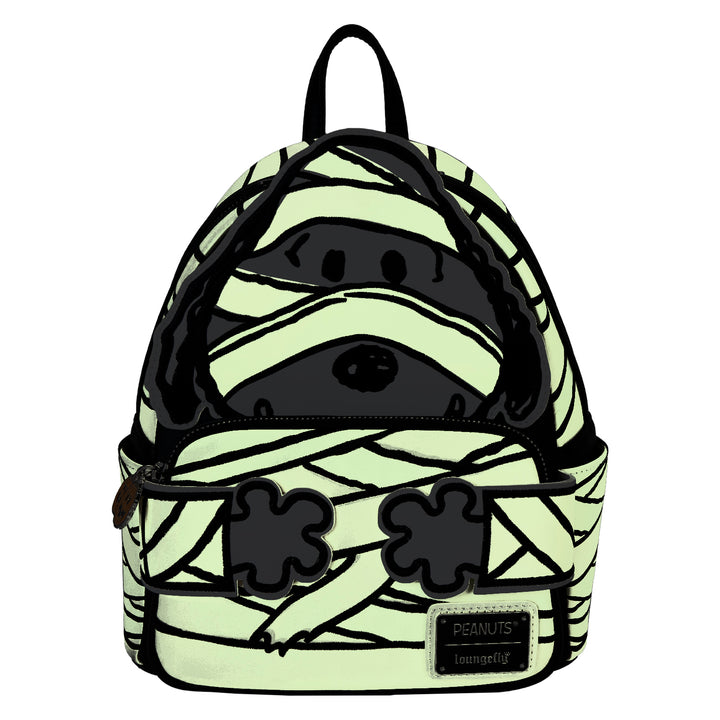 Loungefly Peanuts Snoopy Mummy Glow in the Dark Cosplay Mini Backpack