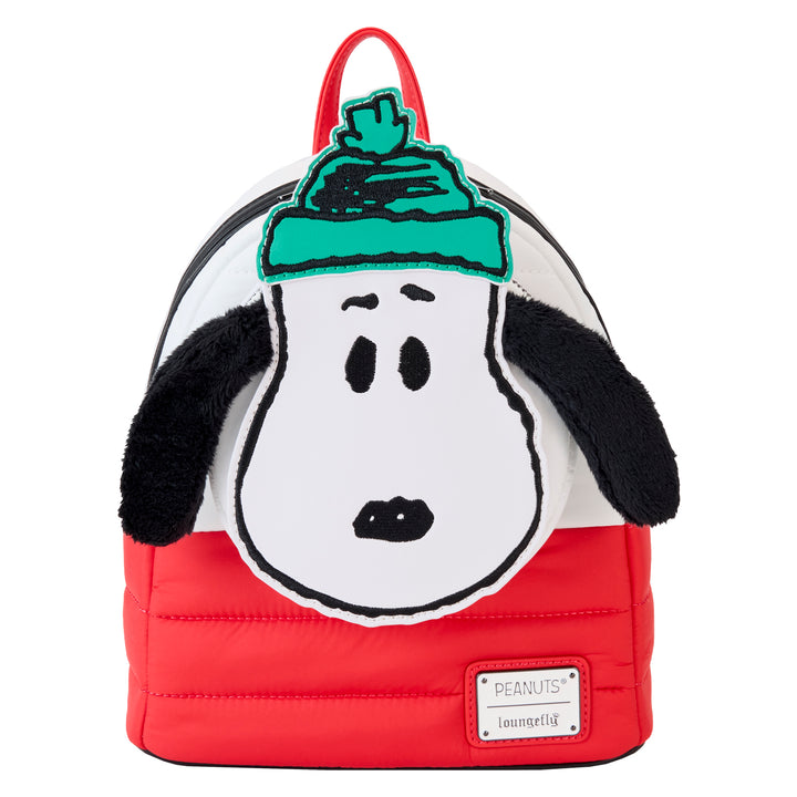 Loungefly Peanuts Snoopy Holiday Collection Mini Backpack