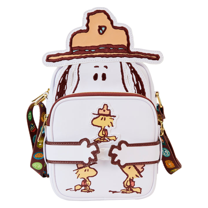 Loungefly Peanuts Snoopy Beagle Scouts Crossbuddies Bag