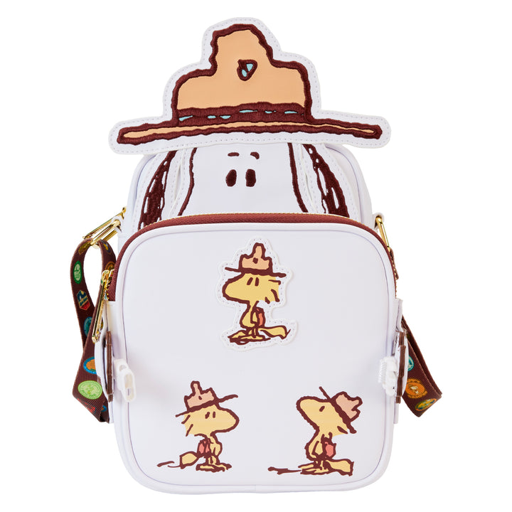 Loungefly Peanuts Snoopy Beagle Scouts Crossbuddies Bag