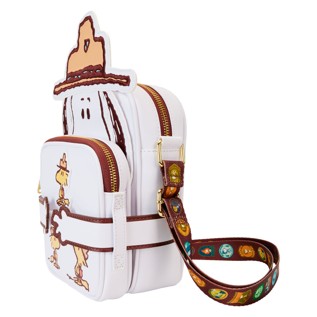 Loungefly Peanuts Snoopy Beagle Scouts Crossbuddies Bag