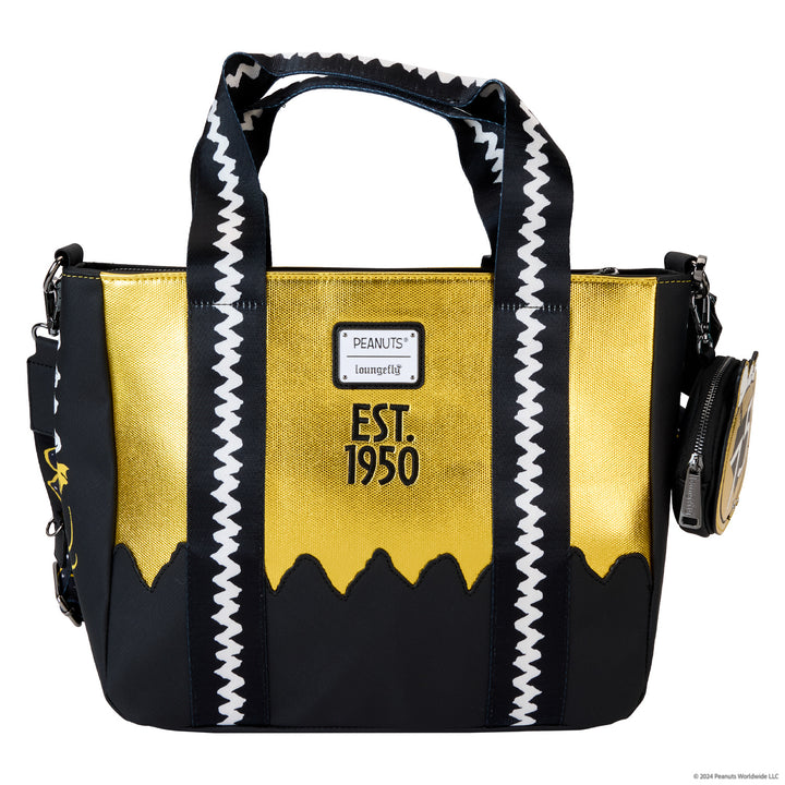 Loungefly Peanuts 75th Anniversary Tote Bag