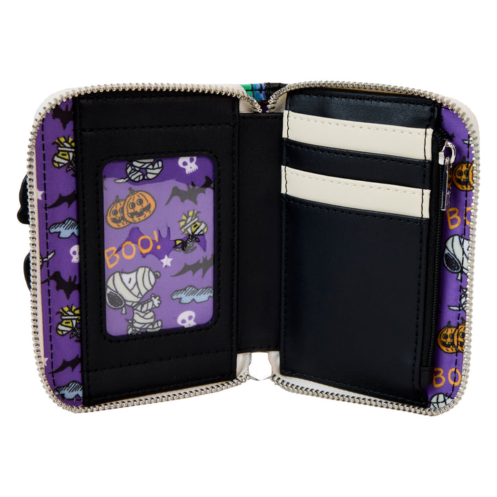 Loungefly Peanuts Snoopy Mummy Glow in the Dark Wallet