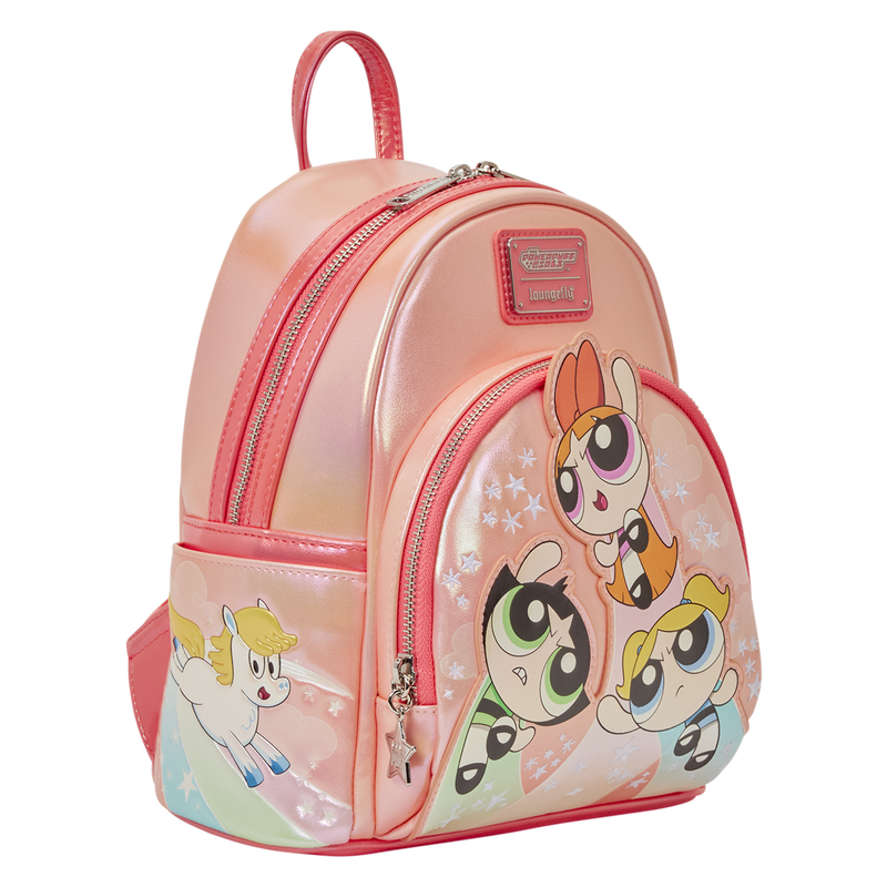 Loungefly CN The Powerpuff Girls Pearlescent Mini Backpack