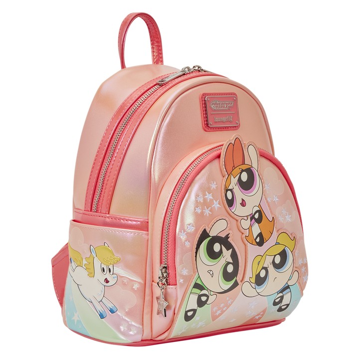 Loungefly CN The Powerpuff Girls Pearlescent Mini Backpack