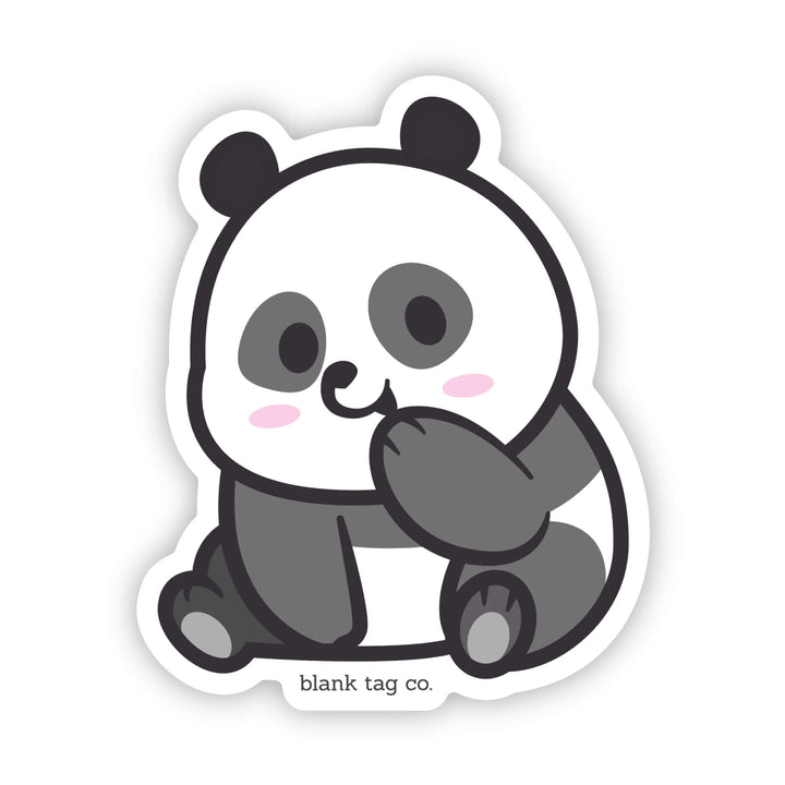 The Panda Waterproof Sticker