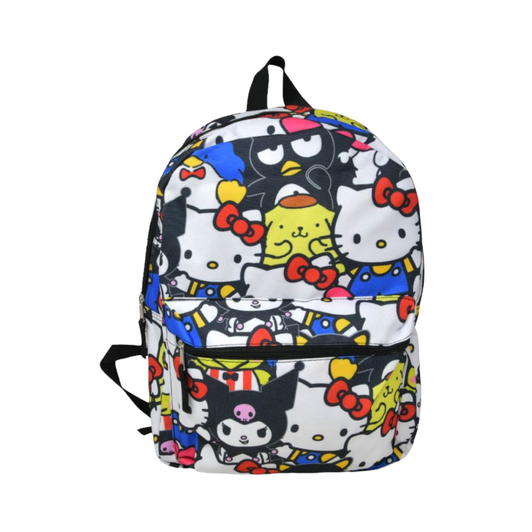 hello kitty backpack for toddler Sanrio Hello Kitty & Friends AOP 16" Backpack – Grotto Treasures