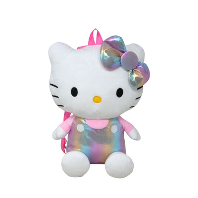 Sanrio Hello Kitty Shiny 14" Plush Backpack