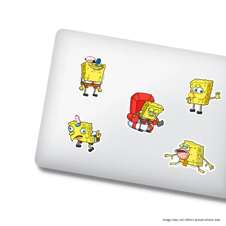 The SpongeBob Squarepants Aight Imma Head Out Waterproof Sticker