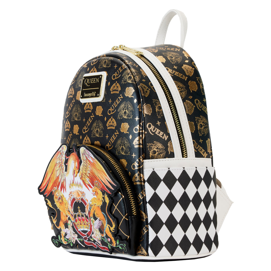 Loungefly Queen Crest Logo Mini Backpack