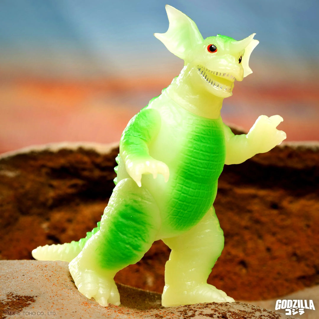 Super 7 SDCC 2024 Godzilla ReAction Figure Baragon Glow in the Dark