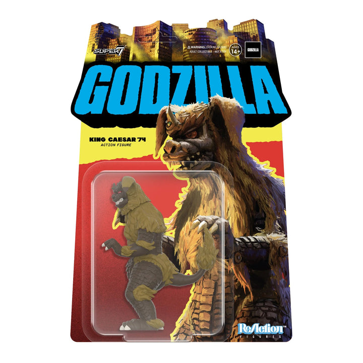 Super 7 Godzilla ReAction Figure King Caesar