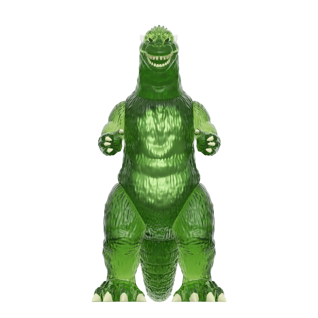 Super 7 Godzilla ReAction Figure Godzilla (Semi-Clear Green)