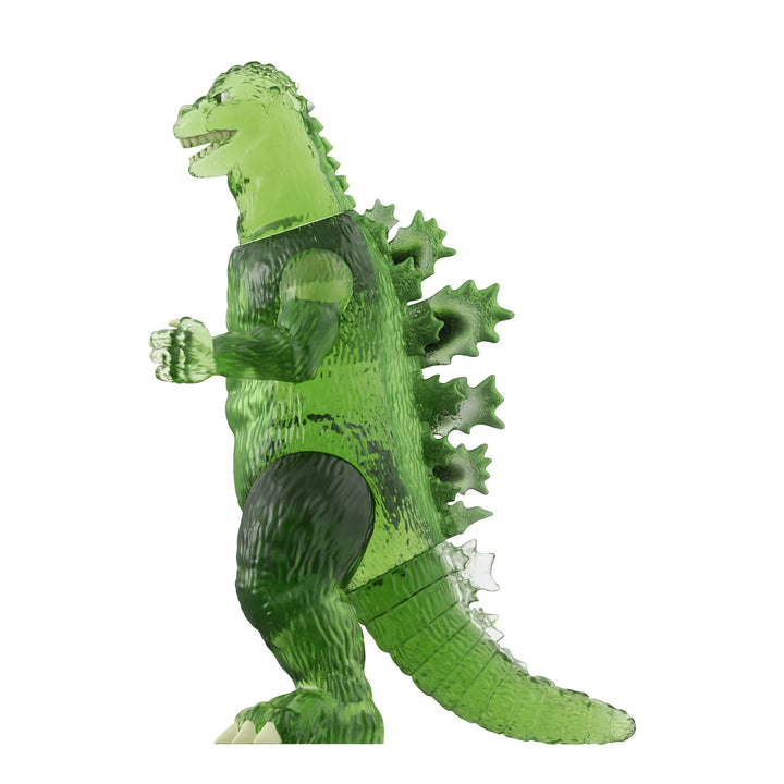 Super 7 Godzilla ReAction Figure Godzilla (Semi-Clear Green)