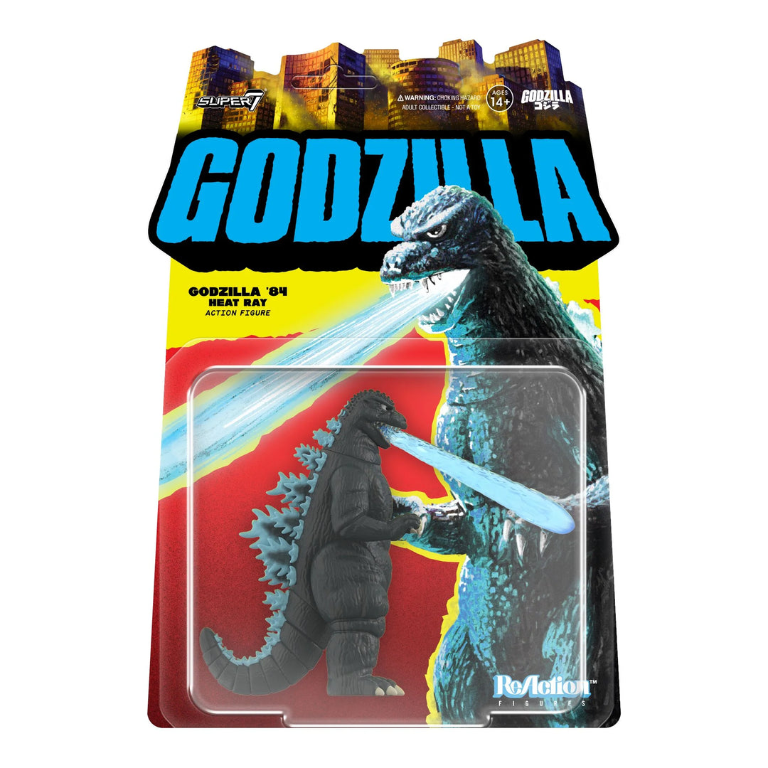Super 7 Godzilla ReAction Figure Godzilla '84 (Heat Ray Super 7 Godzilla ReAction Figure Godzilla '84 (Heat Ray