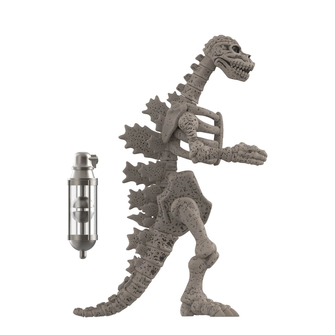 Super 7 Godzilla ReAction Figure Godzilla Skeleton