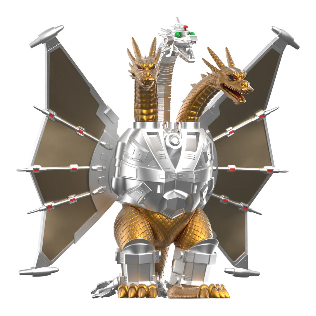 Super 7 Godzilla ReAction Figure Wave 11 Mecha-King Ghidorah