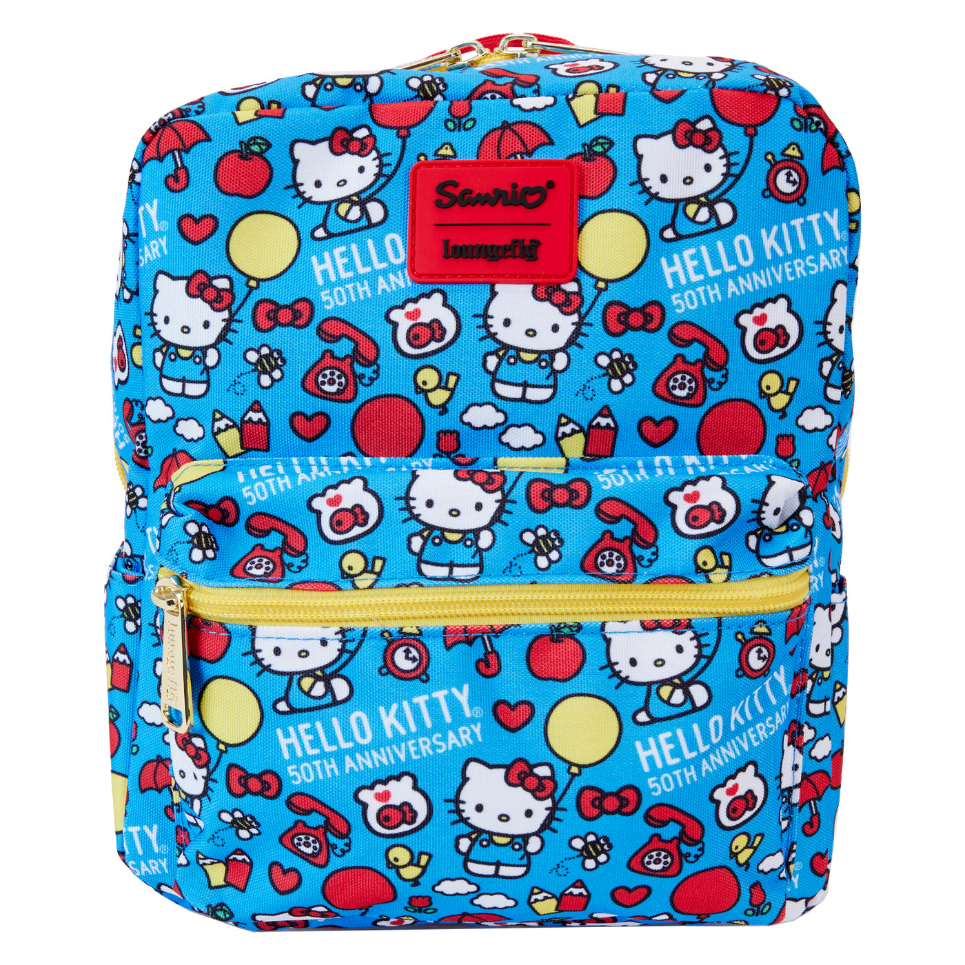 Sanrio Hello Kitty 50th Anniversary Classic AOP Nylon Mini Backpack