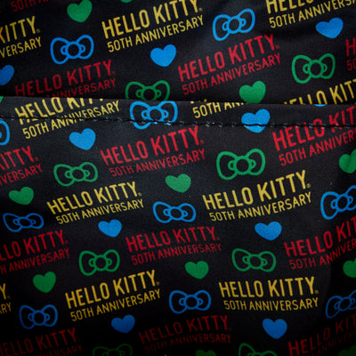 Sanrio Hello Kitty 50th Anniversary Classic AOP Nylon Mini Backpack