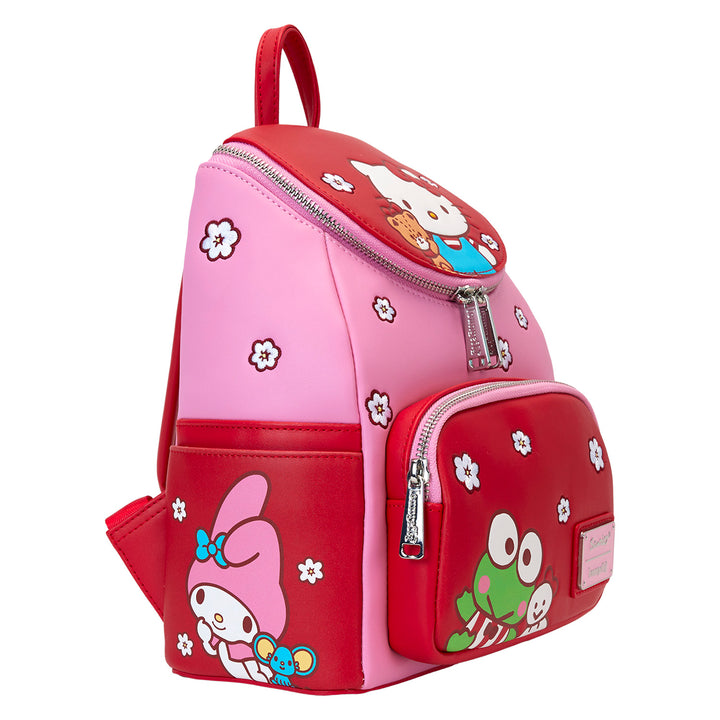 Loungefly Sanrio Hello Kitty & Friends Color Block Mini Backpack