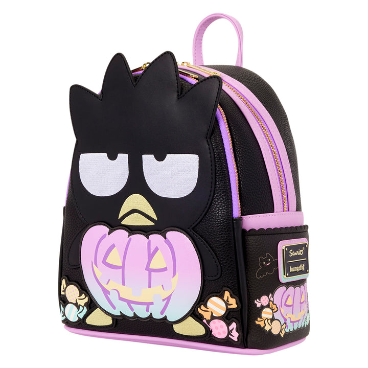 Loungefly Sanrio Badtz-Maru Pumpkin Cosplay Mini Backpack