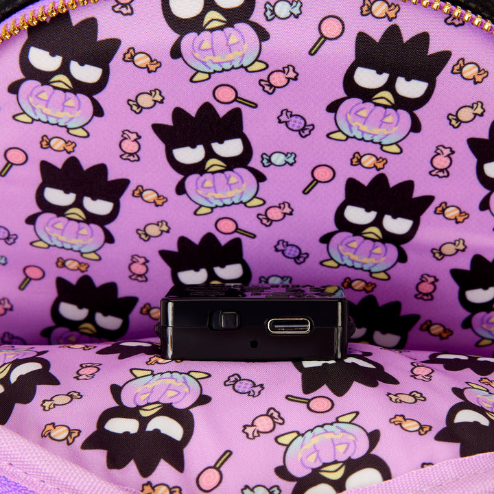 Loungefly Sanrio Badtz-Maru Pumpkin Cosplay Mini Backpack
