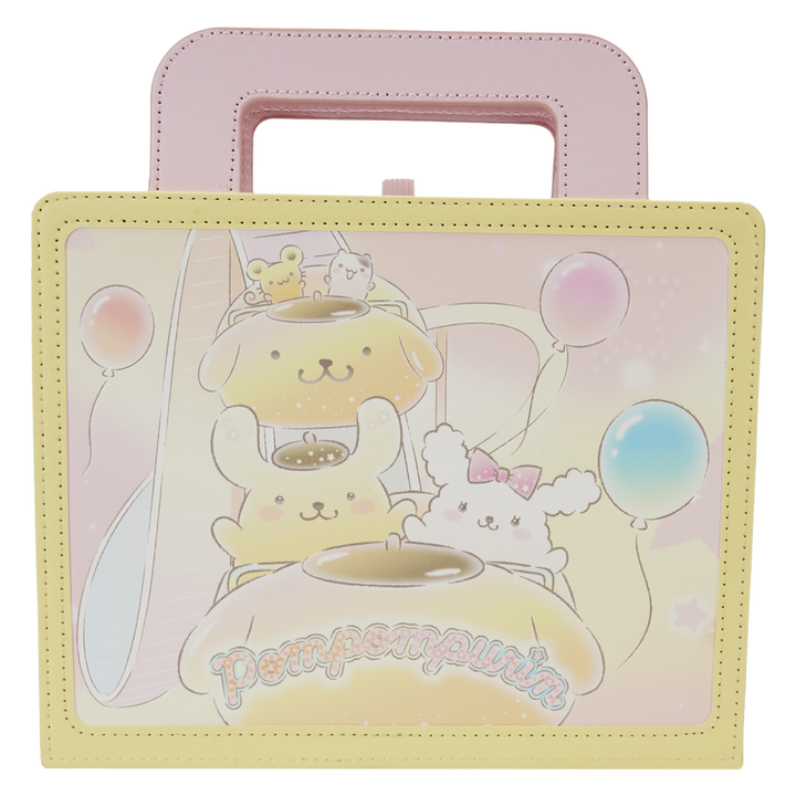 Loungefly Sanrio Pompompurin & Macaroon Carnival Lunchbox Journal