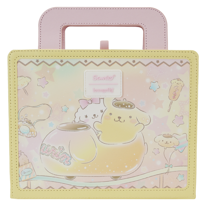 Loungefly Sanrio Pompompurin & Macaroon Carnival Lunchbox Journal