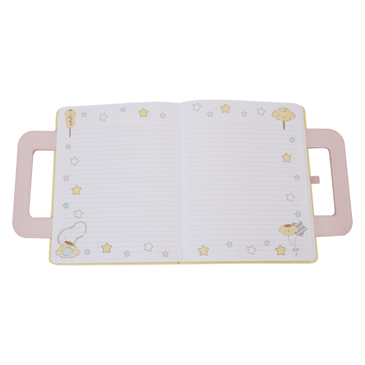 Loungefly Sanrio Pompompurin & Macaroon Carnival Lunchbox Journal