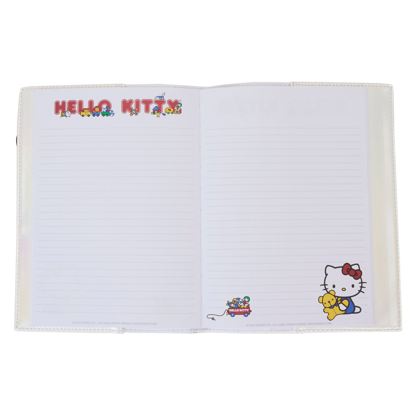 Sanrio Hello Kitty 50th Anniversary Classic Pearlescent Journal