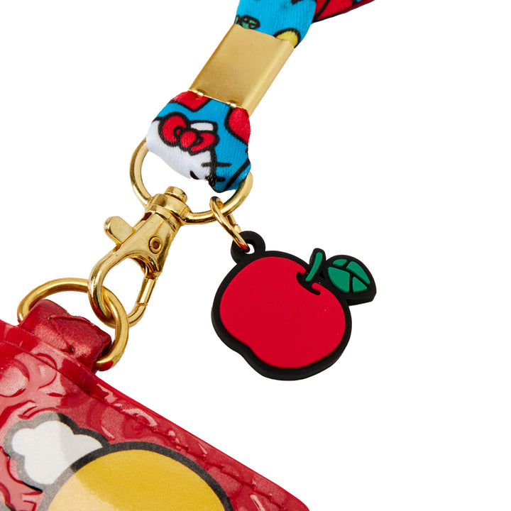 Loungefly Sanrio Hello Kitty 50th Anniversary Classic Lanyard W/Cardholder