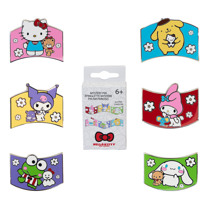 Loungefly Sanrio Hello Kitty & Friends Color Block Mystery Box Pin