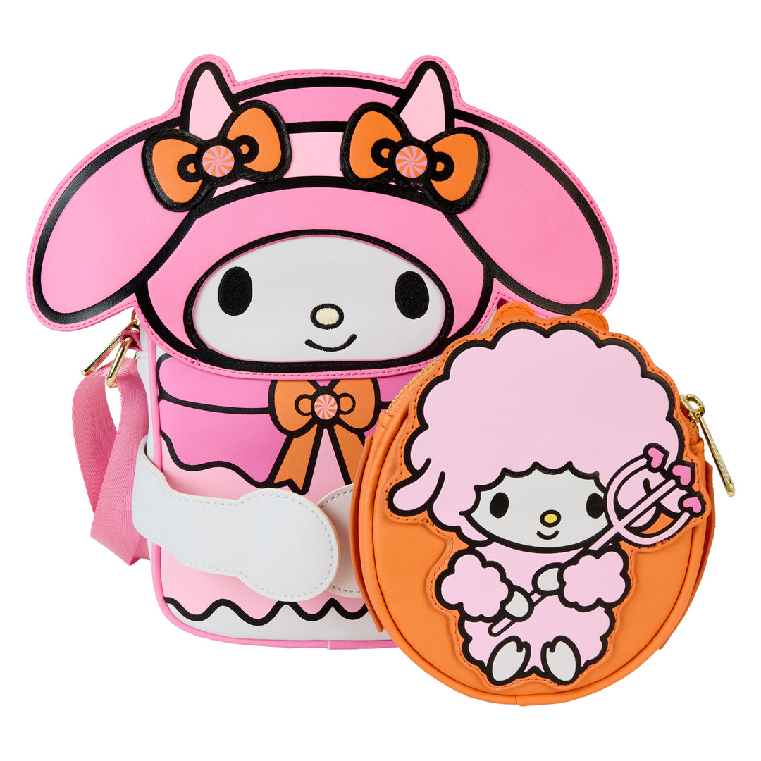 Loungefly Sanrio My Melody Devil Crossbuddies Bag