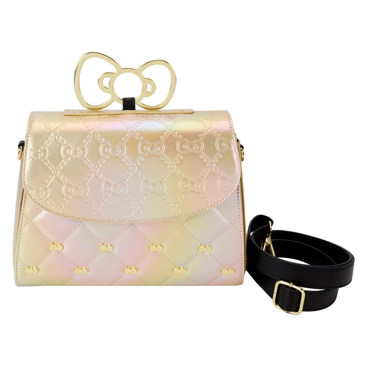 Loungefly Sanrio 50th Anniversary Metallic Gold Crossbody Bag