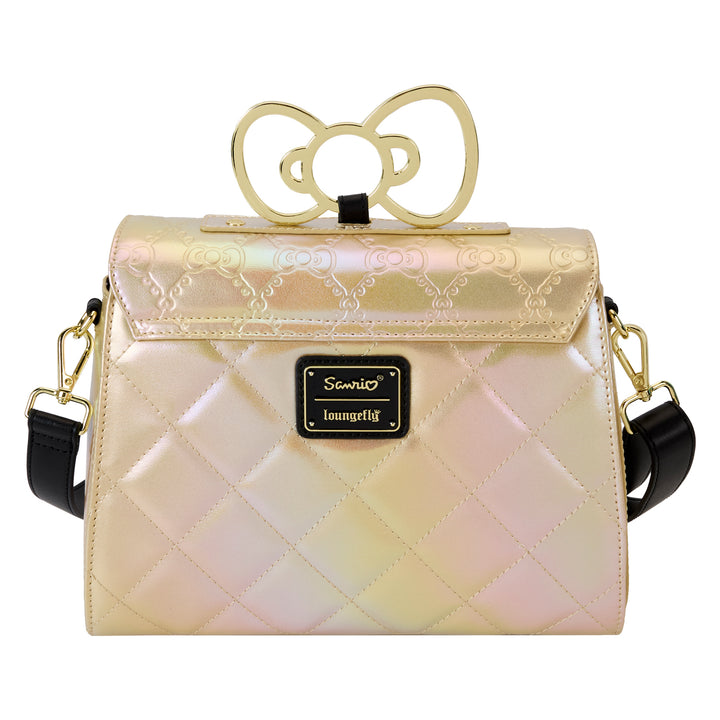 Loungefly Sanrio 50th Anniversary Metallic Gold Crossbody Bag