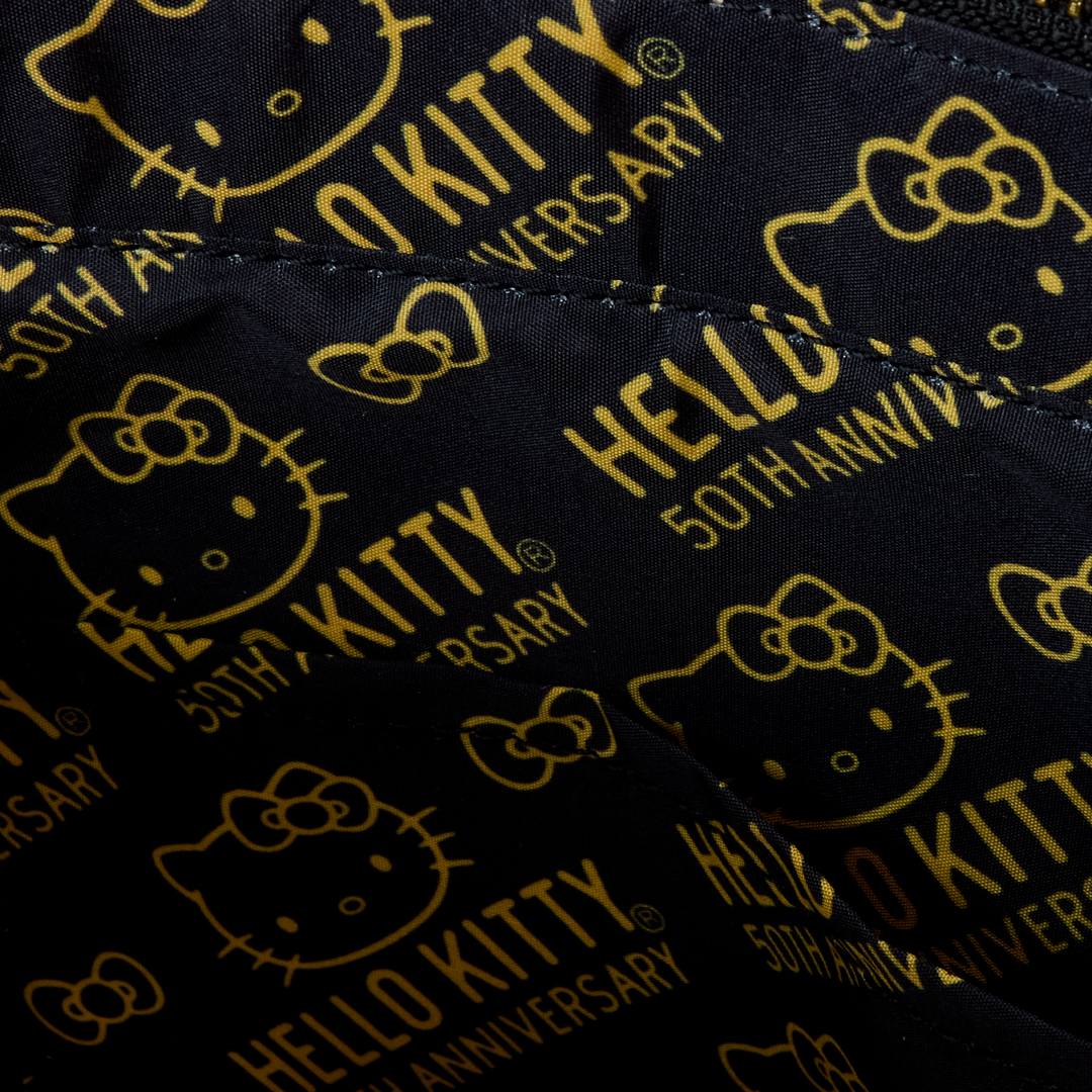 Loungefly Sanrio 50th Anniversary Metallic Gold Tote Bag