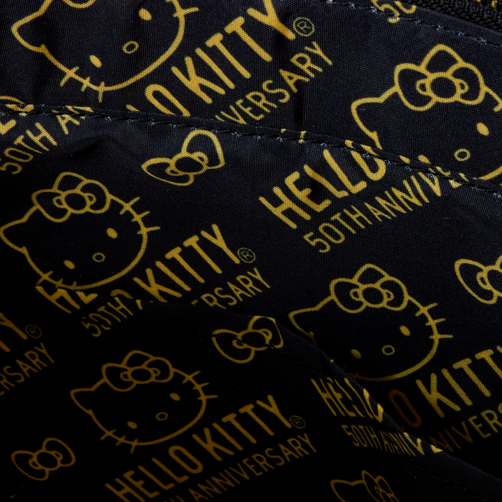 Loungefly Sanrio 50th Anniversary Metallic Gold Tote Bag